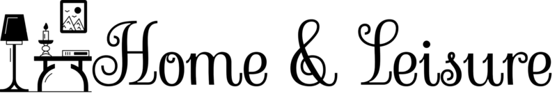 black logo text Home & Leisure